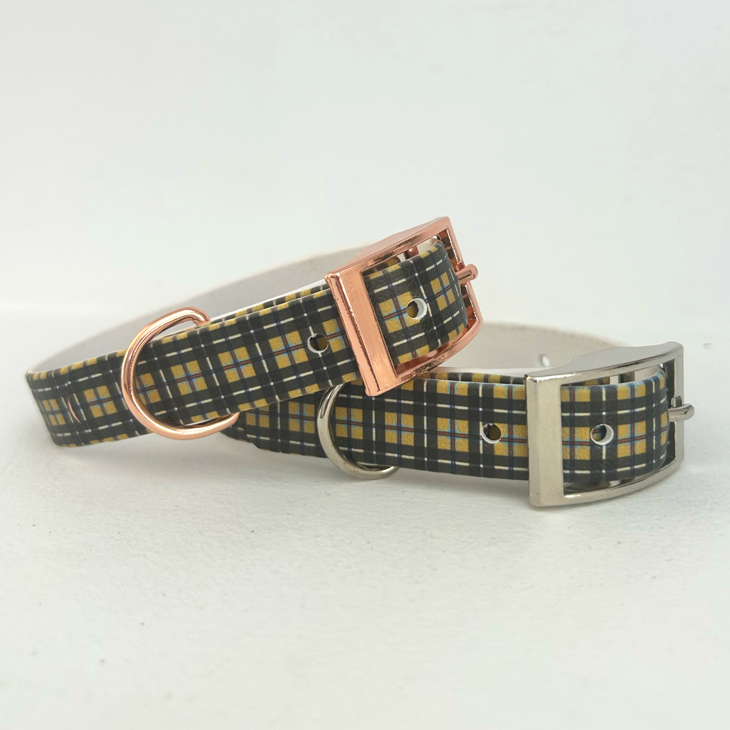 Cornish Tartan Handmade Dog Collar-2
