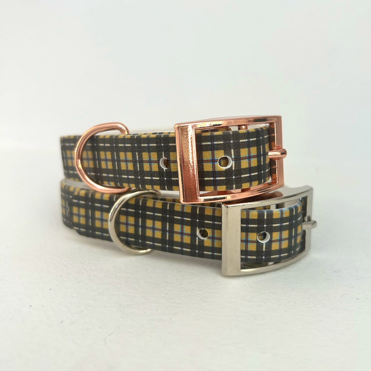 Cornish Tartan Handmade Dog Collar-1