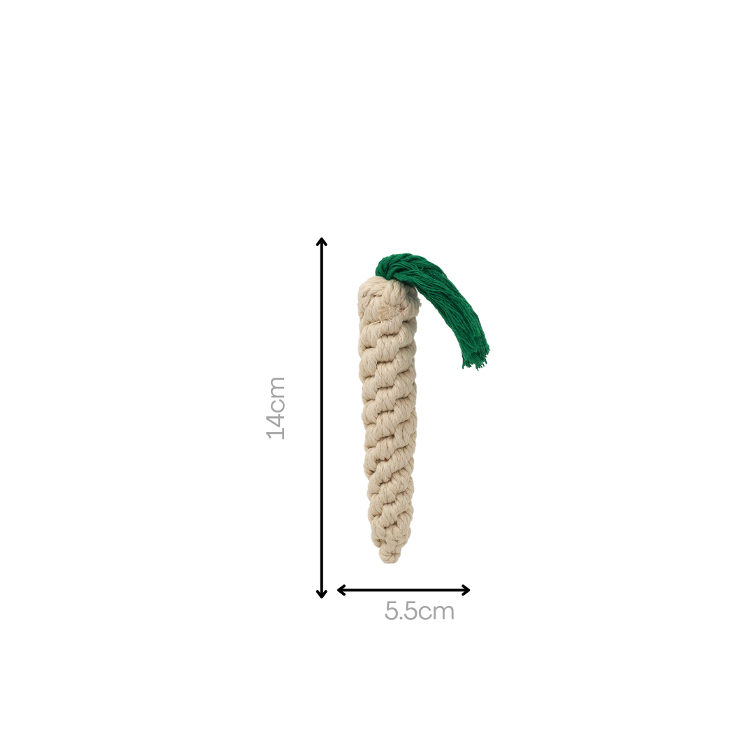 Palatable Carrot Rope Toys-4