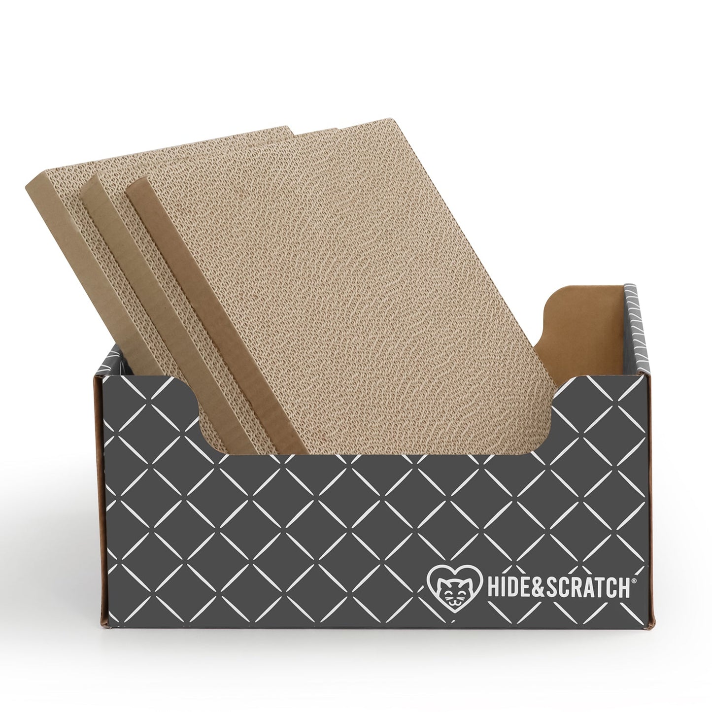 Hide & Scratch Extra-Large Cat Scratcher Box-8
