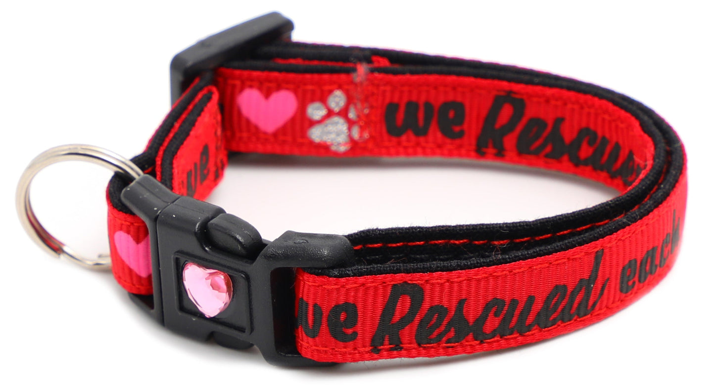 We Rescued Each Other Breakaway Cat Collar-26