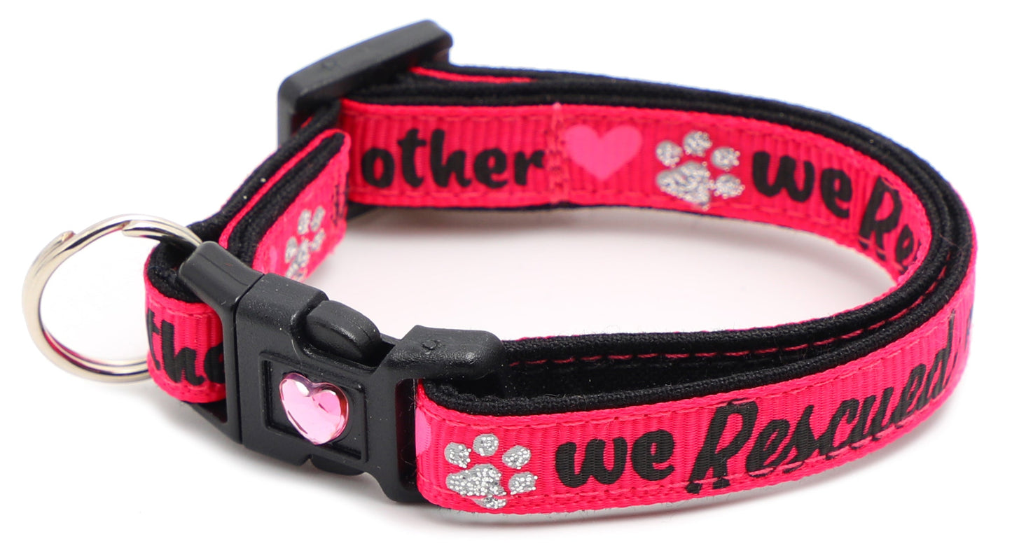 We Rescued Each Other Breakaway Cat Collar-25