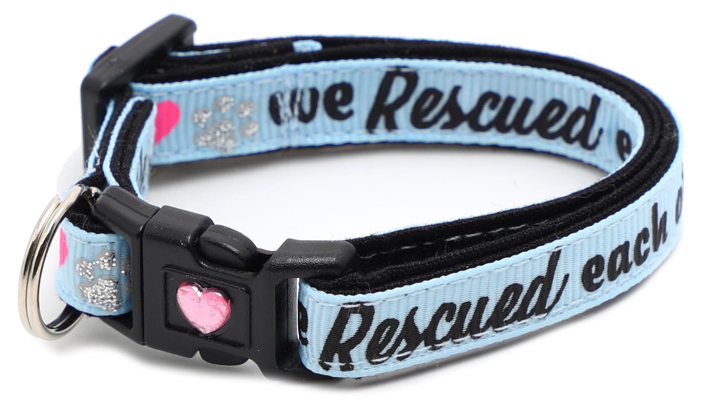 We Rescued Each Other Breakaway Cat Collar-23
