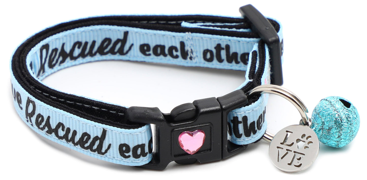 We Rescued Each Other Breakaway Cat Collar-19