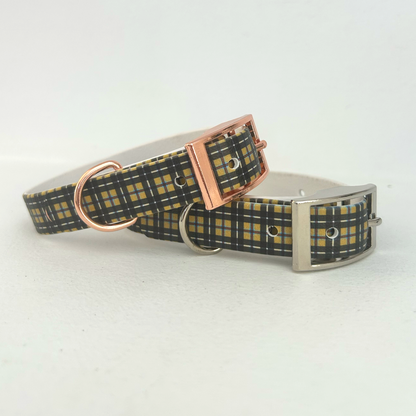 Cornish Tartan Handmade Dog Collar-4