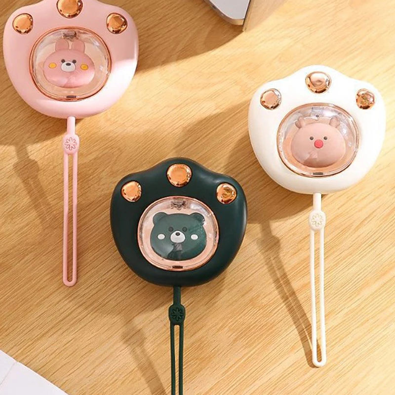 1200Mah Hand Warmer Cat Paw Rechargeable Built-In Battery for Students Winer Fast Usb Heater Portable Warmer for Women'S Hand
