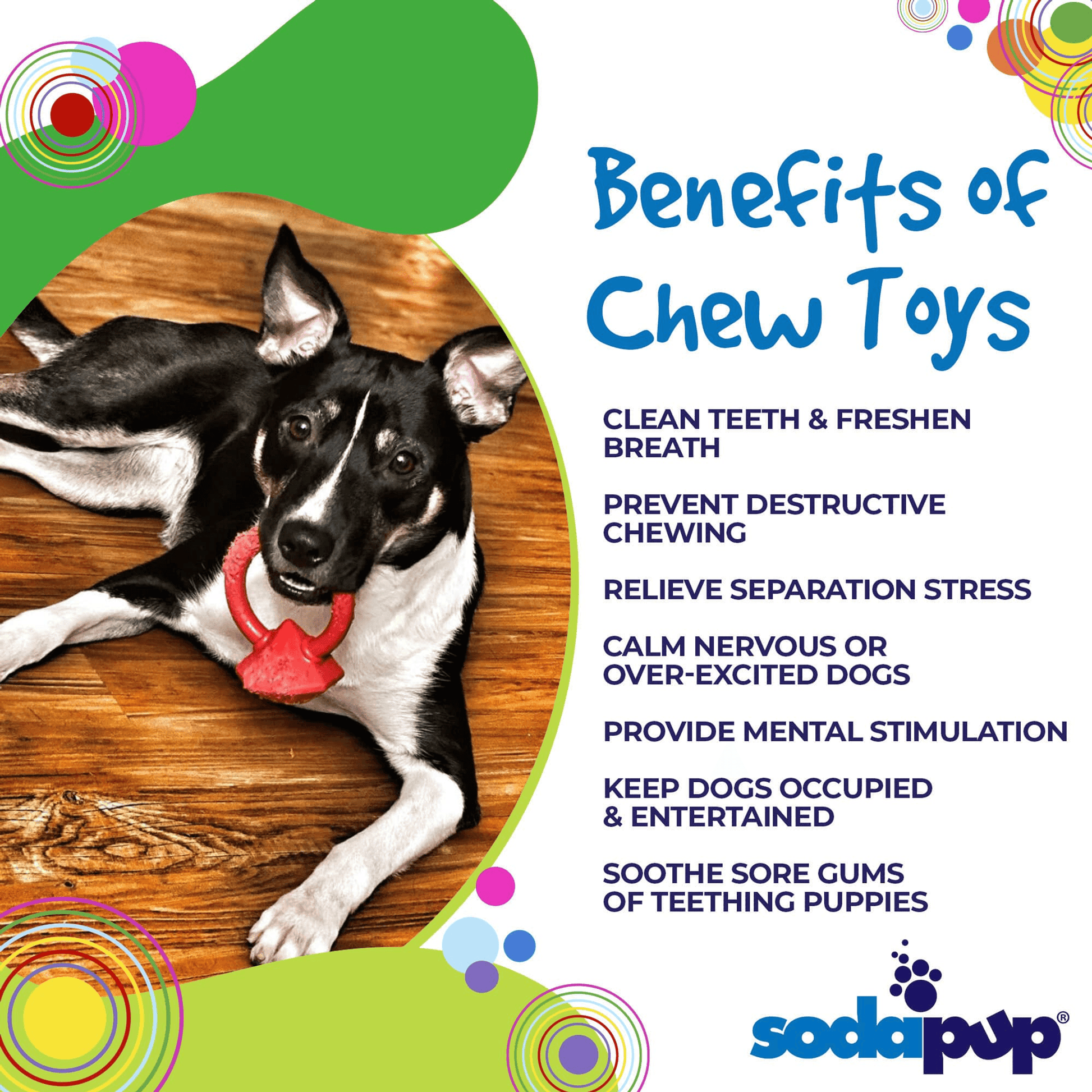 Durable Diamond Ring Teething Toy for Aggressive Chewers-4