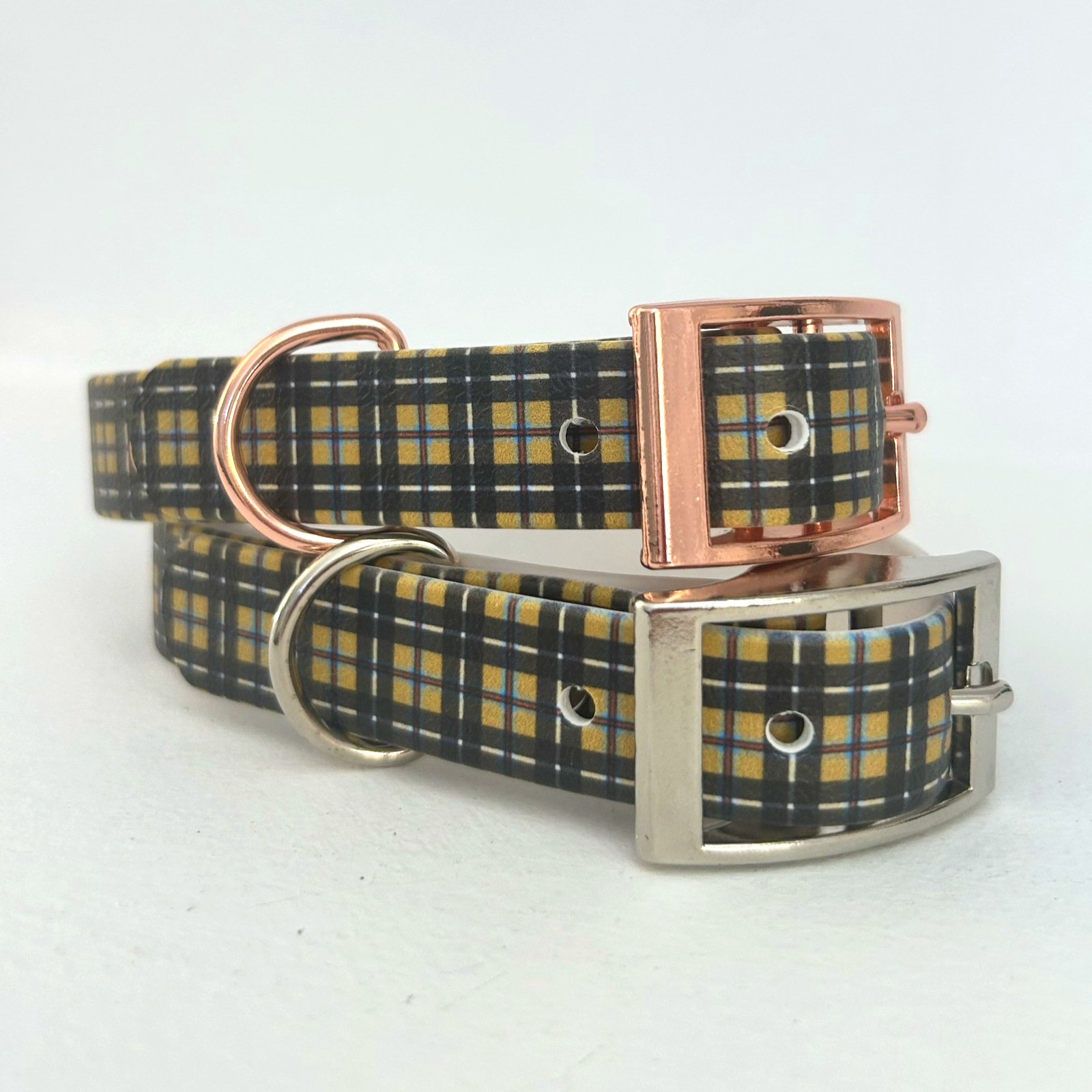 Cornish Tartan Handmade Dog Collar-0
