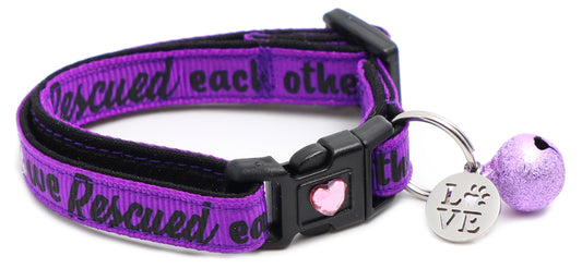 We Rescued Each Other Breakaway Cat Collar-20