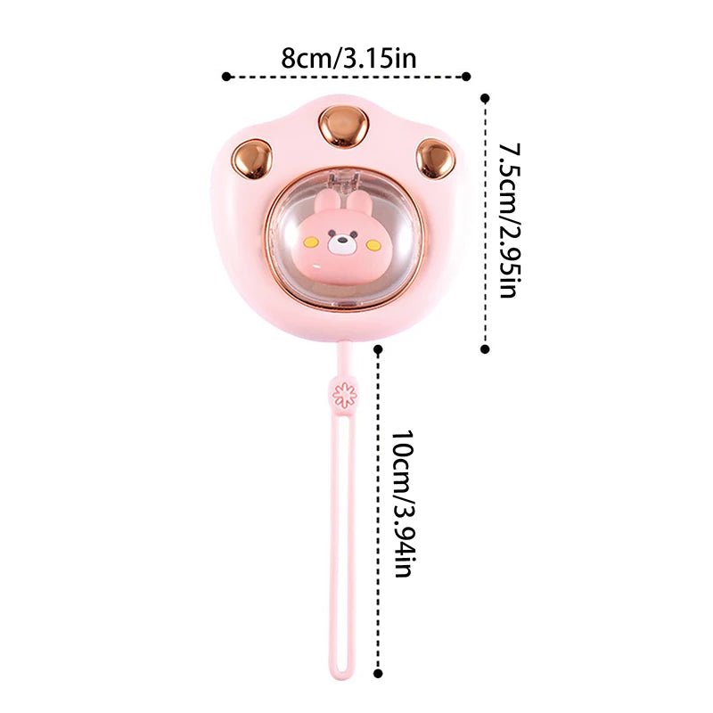 1200Mah Hand Warmer Cat Paw Rechargeable Built-In Battery for Students Winer Fast Usb Heater Portable Warmer for Women'S Hand